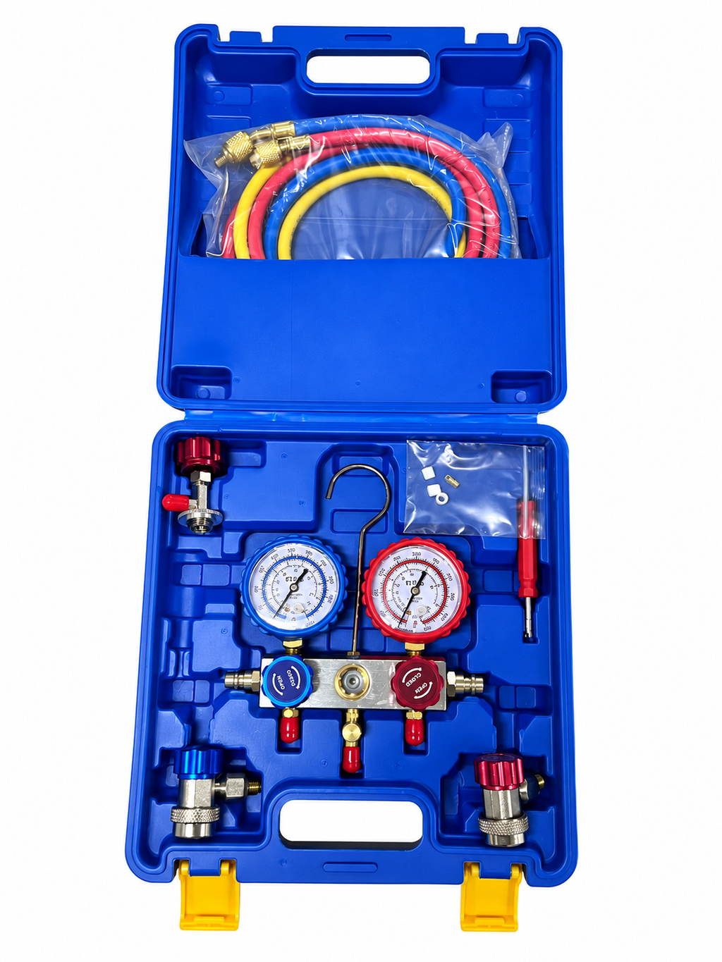 HyChill  Minus 30 - Manifold Set - R134a, R1234yf,R12 Alternative