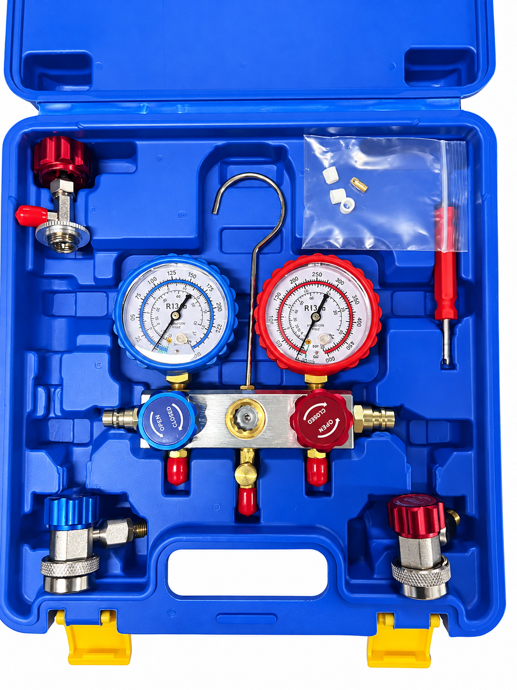 HyChill  Minus 30 - Manifold Set - R134a, R1234yf,R12 Alternative