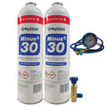 Hychill Minus30 Duo Pack – R134a, R12 & R1234yf Refrigerant Alternative
